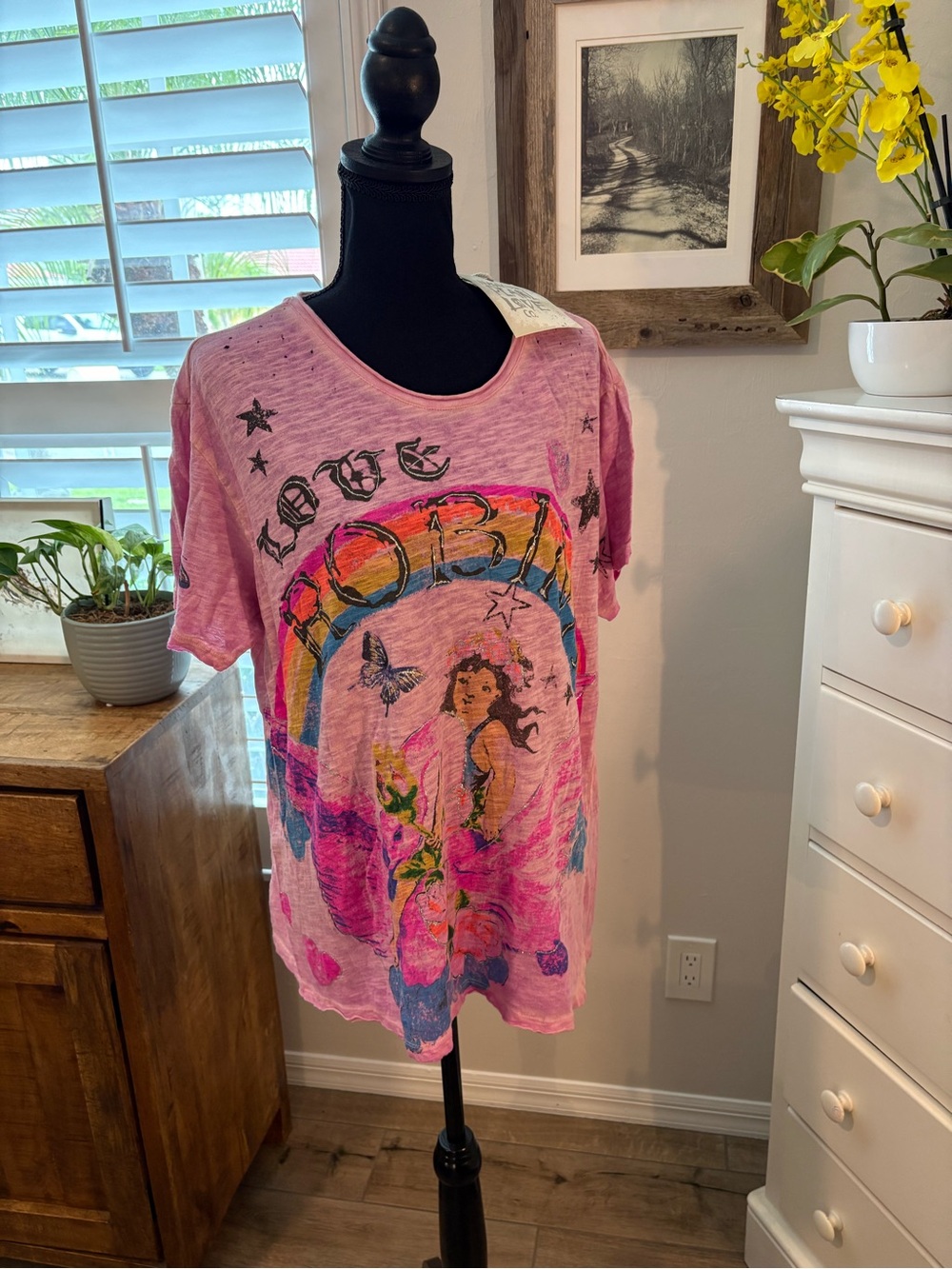 Magnolia Pearl NWT Love Robina Tee in Mystery, OS